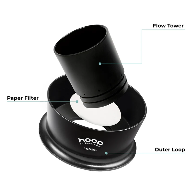 Ceado Hoop Coffee Brewer - auqamarine