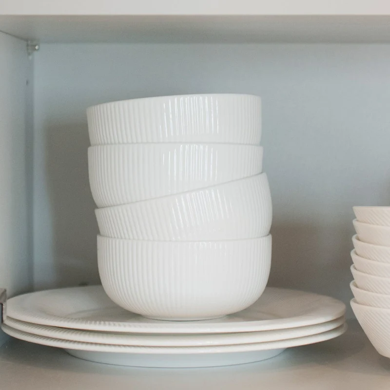 Serveringsskål hvid 19.5cm