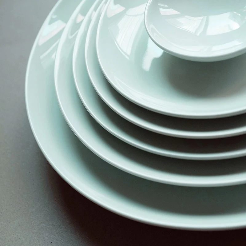 Middagstallerken celadon 28cm (6 stk)