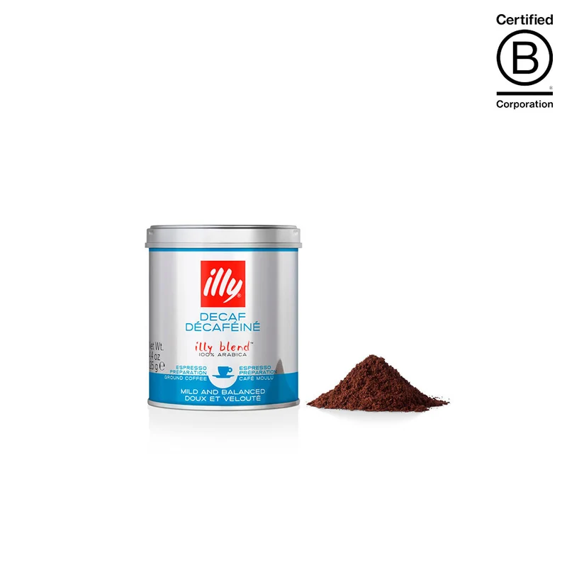 illy Decaf. malet til espresso 125 gr.