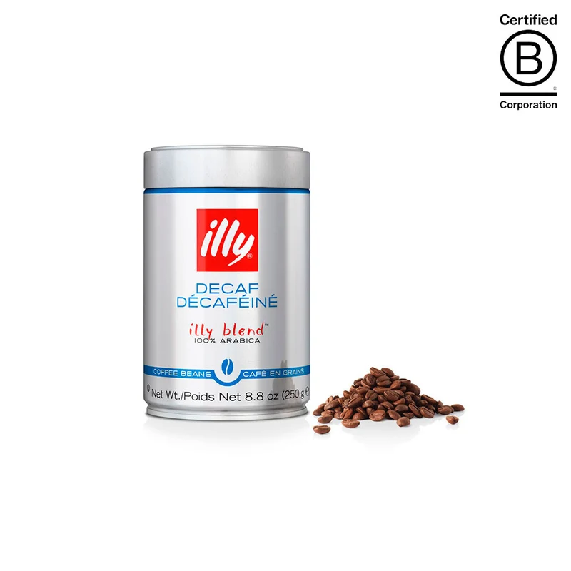 illy Classico Decaf, Hele bønner 250 gr.