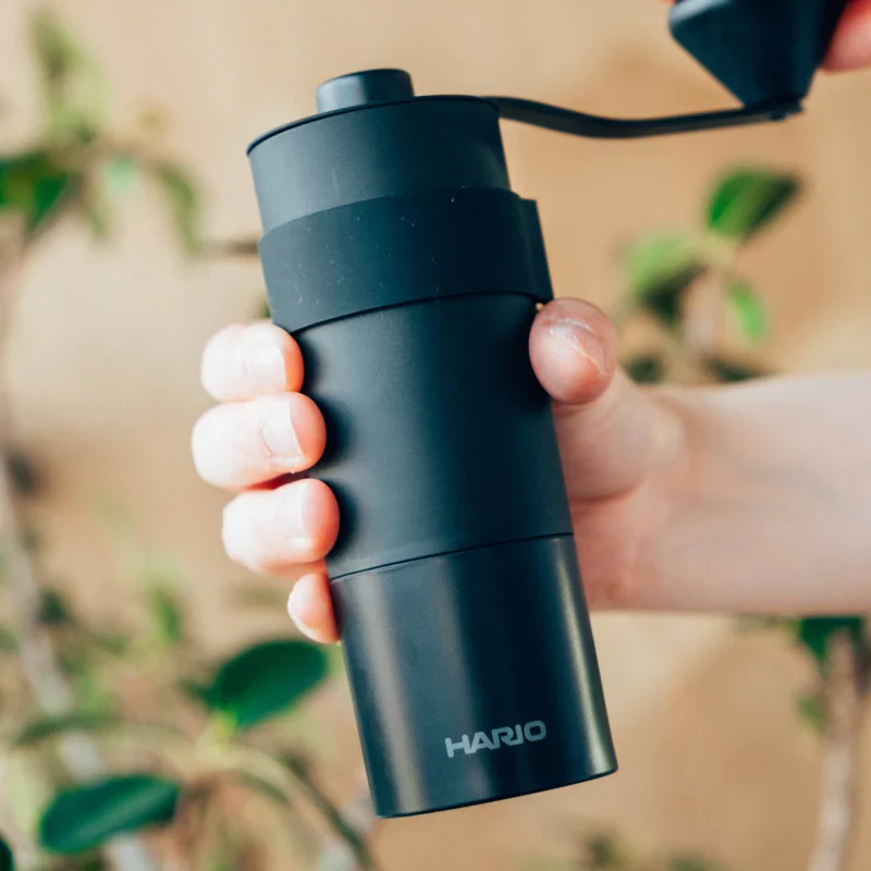 Stainless Steel Coffee Grinder - Mini Black Pro