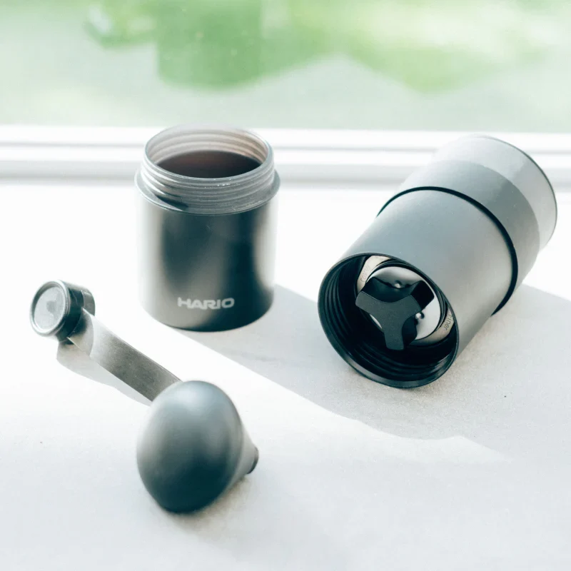 Stainless Steel Coffee Grinder - Mini Black Pro