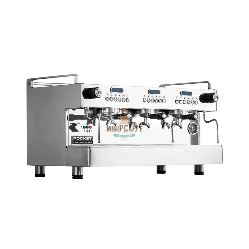 Rocket Boxer Timer Commercial Espresso Machine - 3 Group