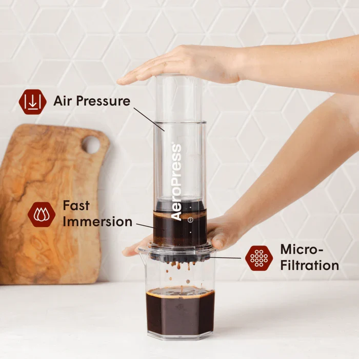 XL Coffee Press Clear