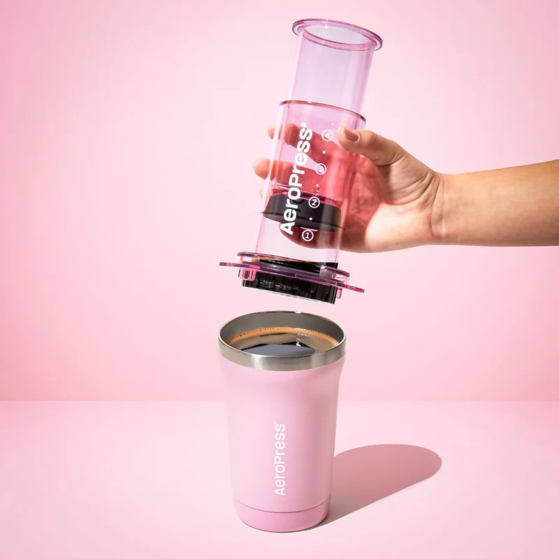 AeroPress Go Plus - Pink