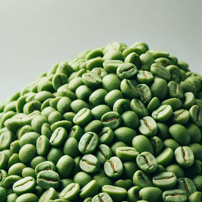 Grønne Kaffebønner fra Burundi