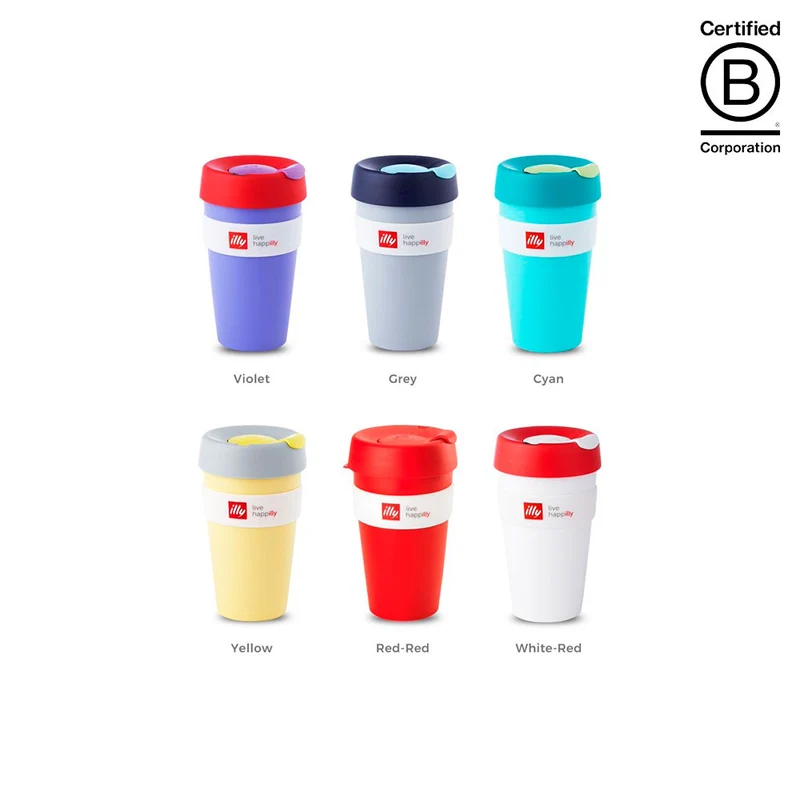 illy KeepCup Reusable Coffee Cup 16oz grå