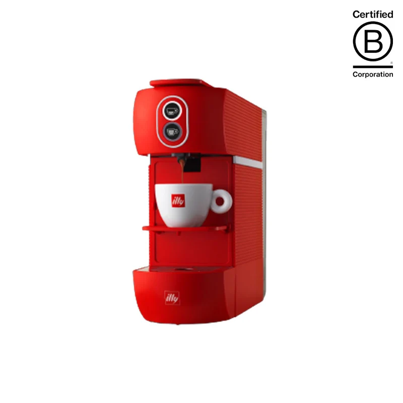 illy Easy E.S.E pods kaffemaskine - rød