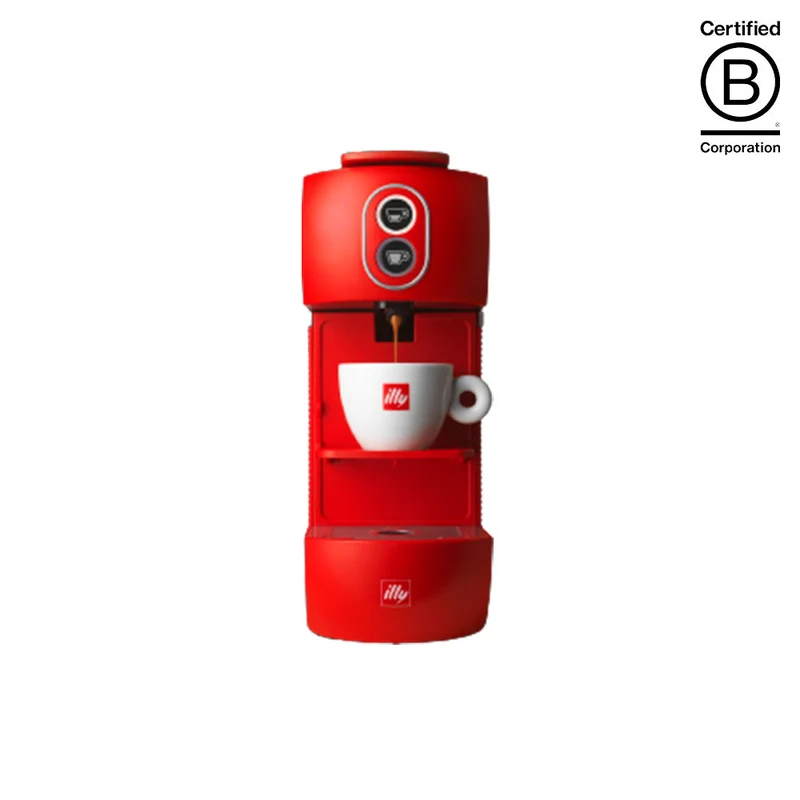 illy Easy E.S.E pods kaffemaskine - rød