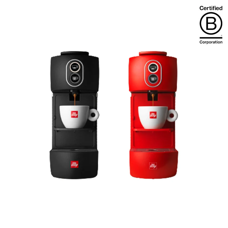 illy Easy E.S.E pods kaffemaskine - rød