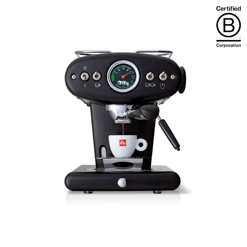 X1 Anniversary E.S.E. Pod & Ground Coffee Machine - sort