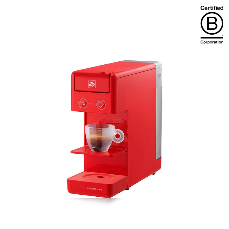 Y3.3 iperEspresso kapselmaskine - Rød