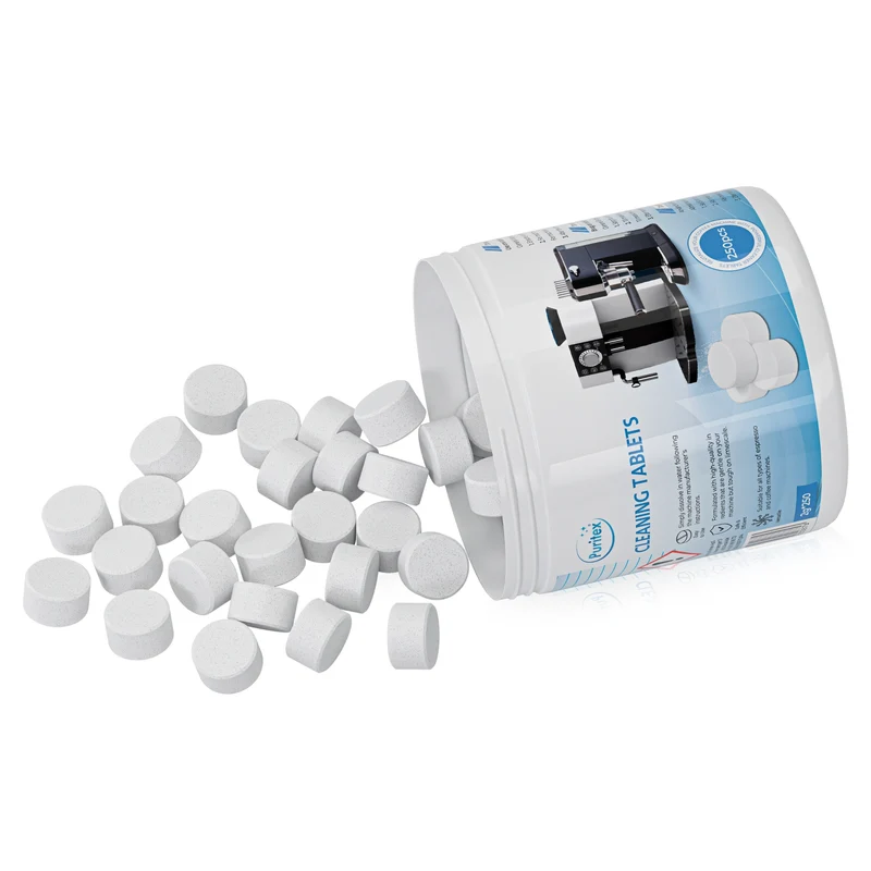 Puritex Rensetabletter til Kaffe- og Espressomaskiner 250 stk.