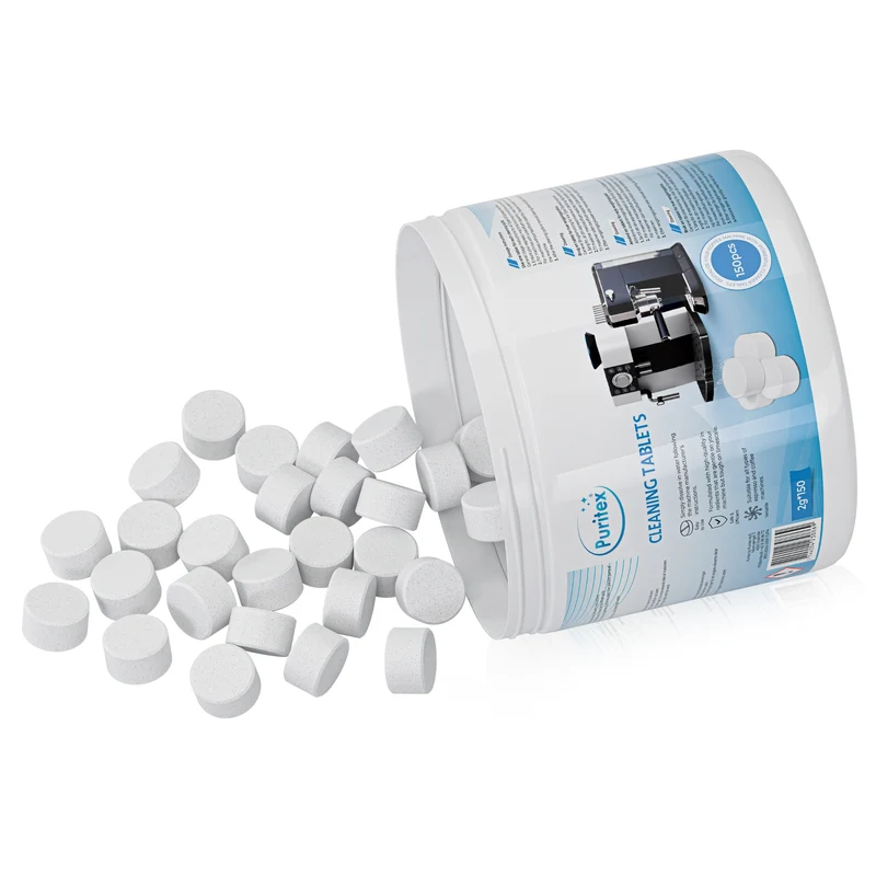 Puritex Rensetabletter til Kaffe- og Espressomaskiner 150 stk.