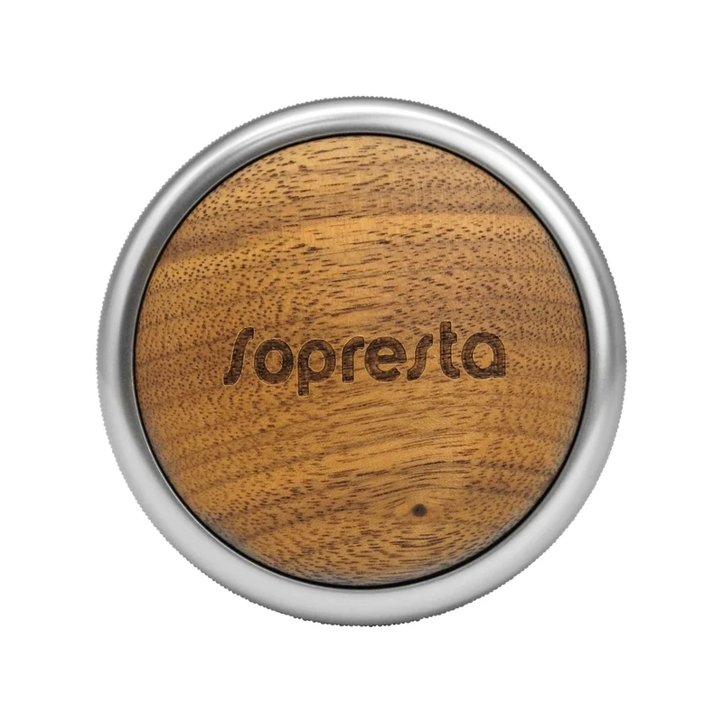 Sopresta Premium 54mm Kaffefordeler med Valnød (Passer til Sage Barista serien)