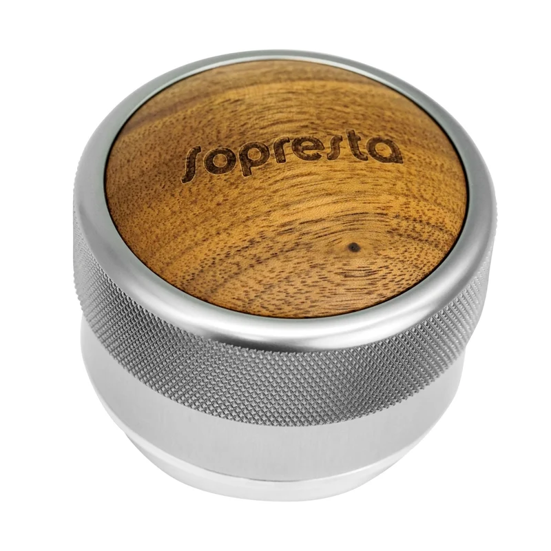 Sopresta Premium 54mm Kaffefordeler med Valnød (Passer til Sage Barista serien)