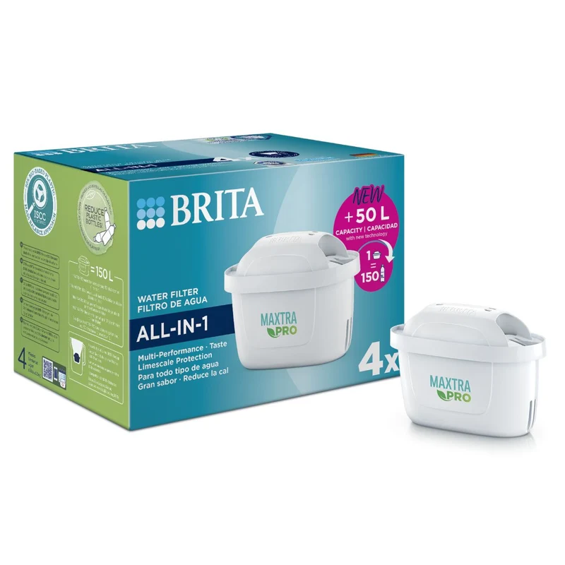 All-in-1 water filter - 4 stk