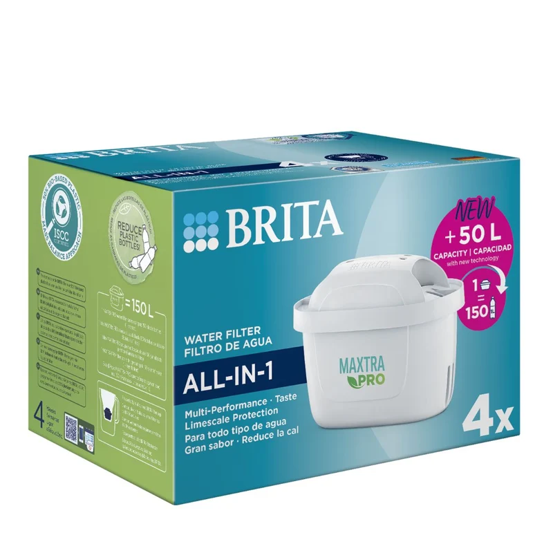 All-in-1 water filter - 4 stk
