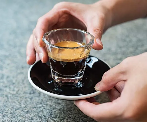 Twisted espresso glas 70ml