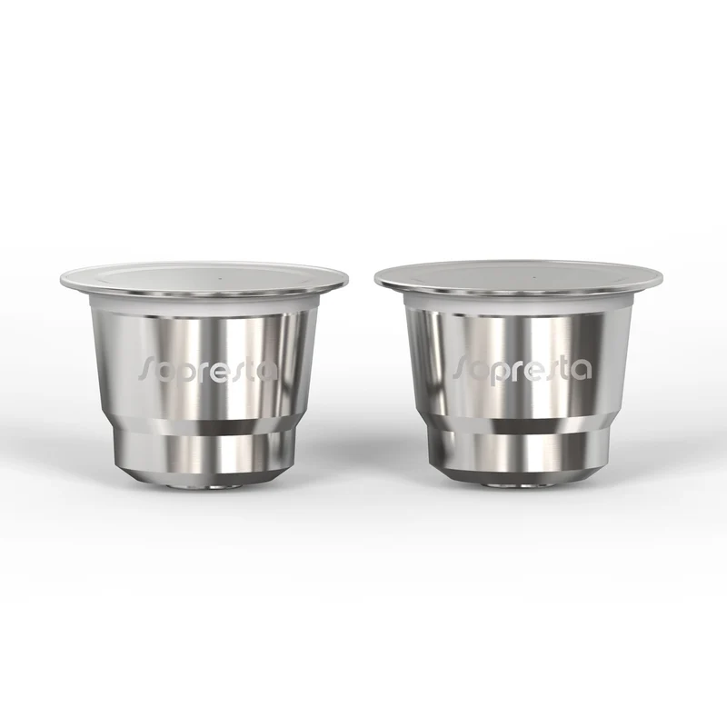 Sopresta Genanvendelig Kaffekapsel i Stål til Nespresso
