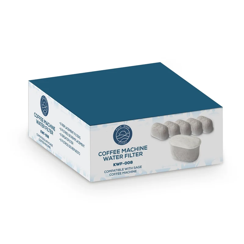 6 Stk Vandfilter Kompatible Med Sage/Ninja Af Kul - Pure Wave KWF-008