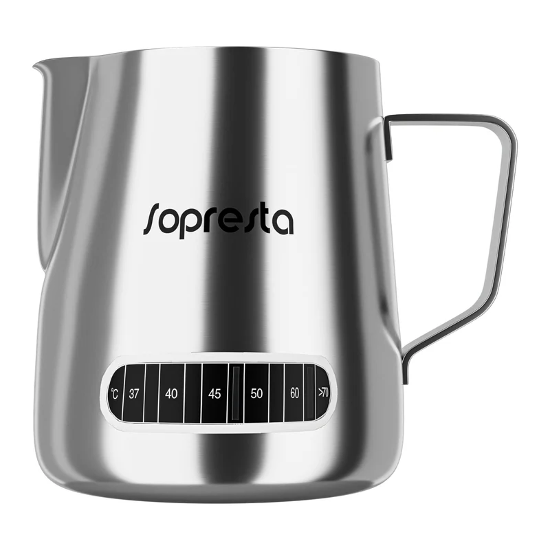Sopresta Mælkekande med temperatur måler (600ml)