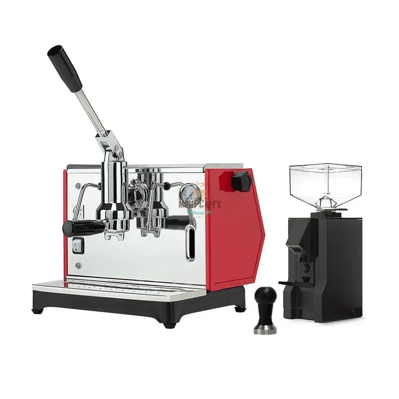 Pontevecchio Lusso Red and Eureka Manuale Grinder
