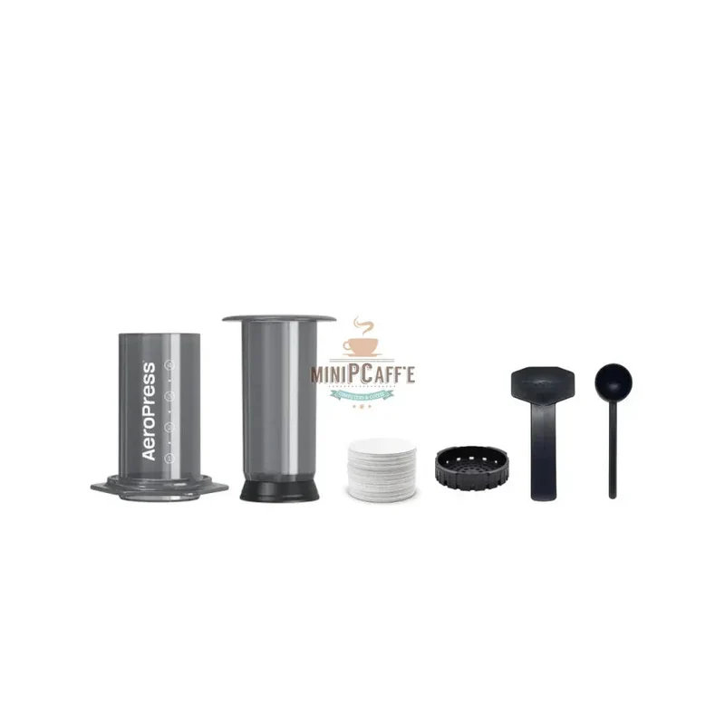 AeroPress Coffee Brewing Set with Eureka Hand Grinder