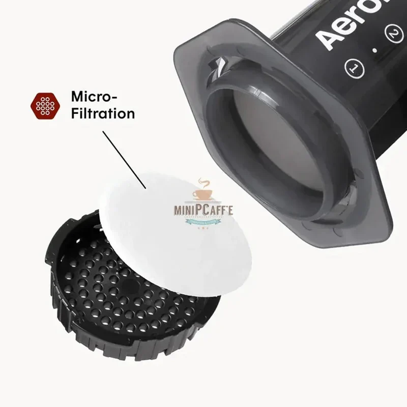 AeroPress Coffee Brewing Set with Eureka Hand Grinder