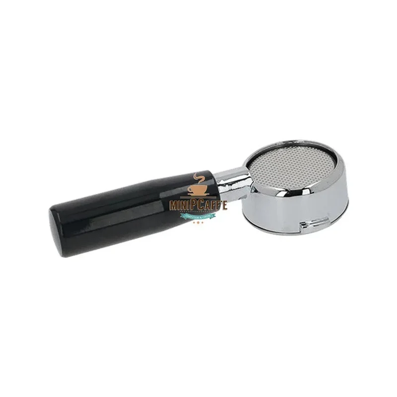 La Pavoni Olive Wood Handle Set with Bottomless Portafilter and Tamper