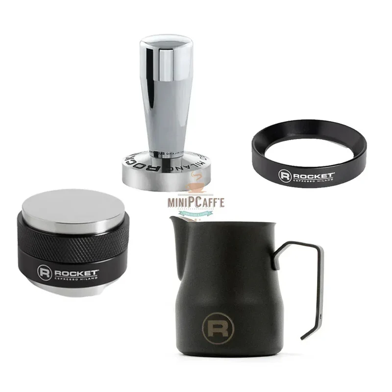 Rocket Espresso 4 Piece Black Barista Tool Set