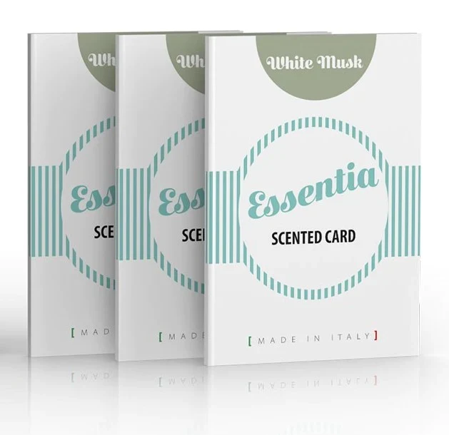Card profumata muschio bianco
