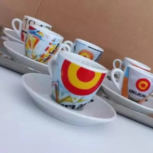 Tazzine da caffè Guglielmo Art Design 6 pz