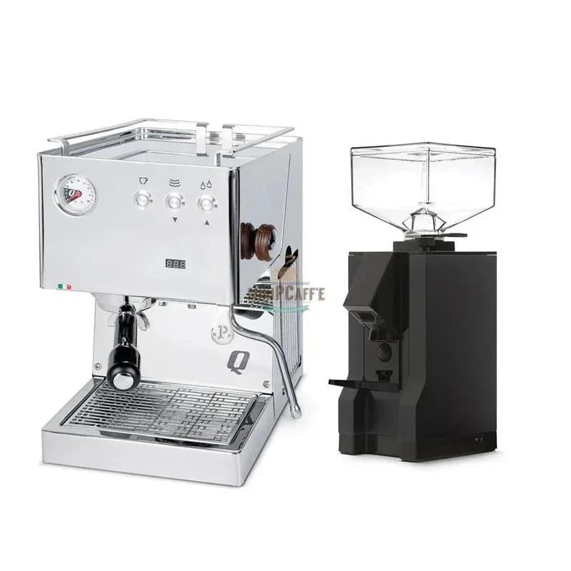 QuickMill Pop Espresso Machine with Eureka Mignon Manuale