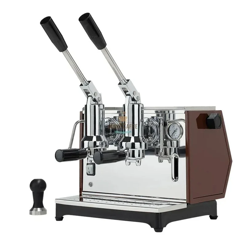 Pontevecchio Lusso 2 Groups Espresso Machine Brown
