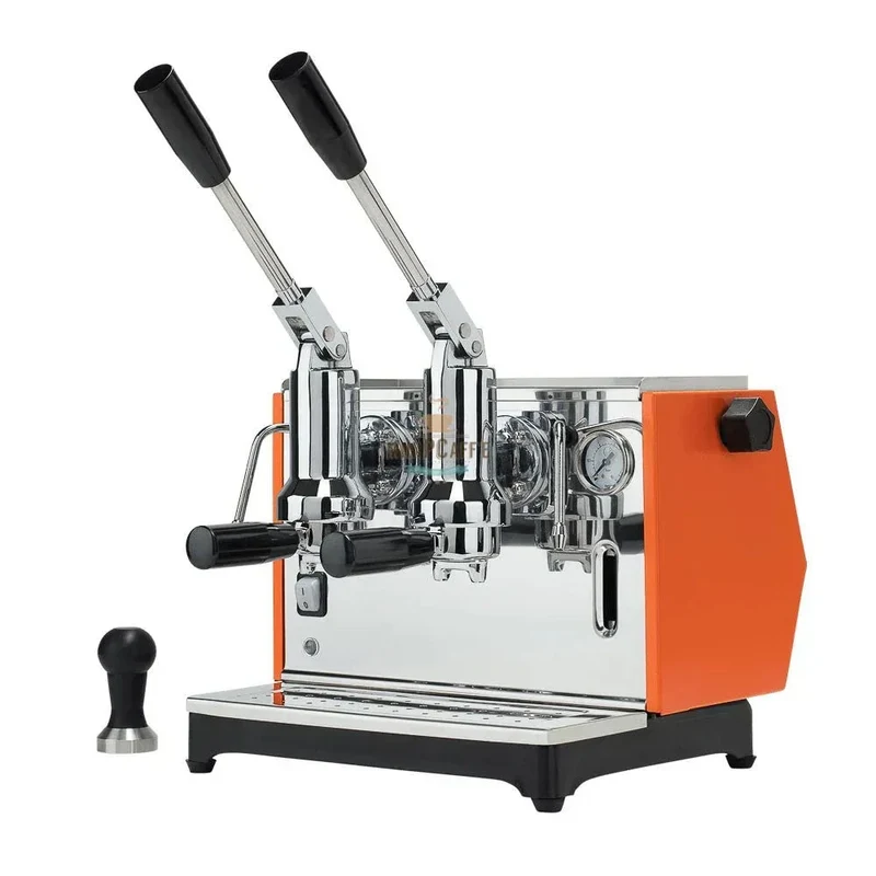 Pontevecchio Lusso 2 Groups Espresso Machine Orange