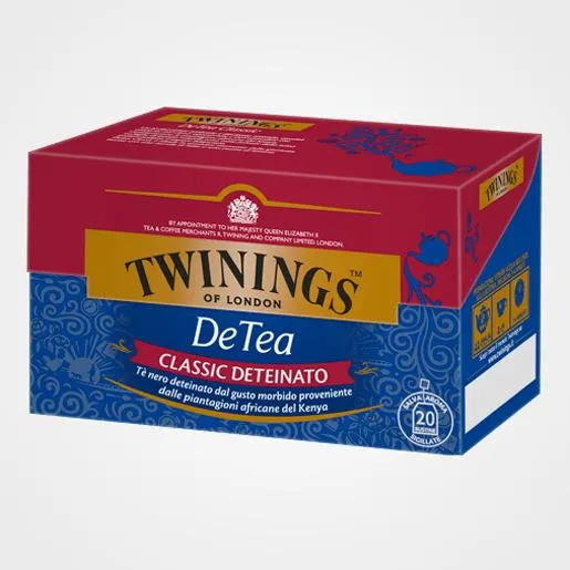 Tè nero Deteinato DeTea Classic 20 filtri