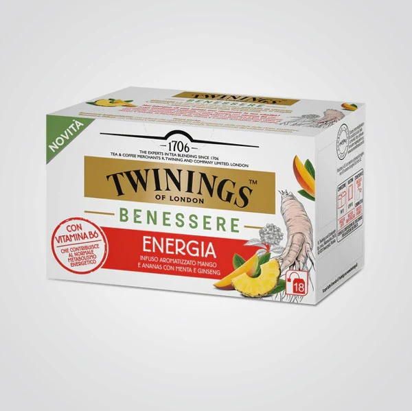 Tisana infuso Benessere Energia 18 filtri