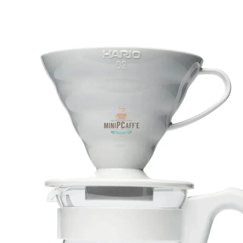 Hario V60 Pour Over Starter Kit Pale Grey