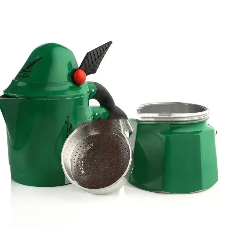 Bialetti Moka Alpina 3 Cups Green Limited Edition