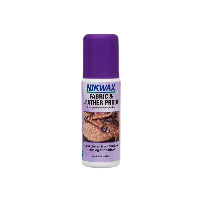 Nikwax Fabric & Leather Proof 125ml - Imprægnering til fodtøj