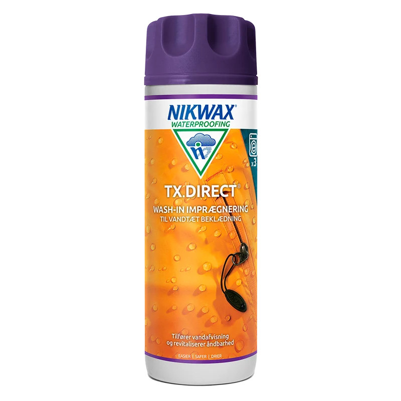 Nikwax TX.Direct Wash-In 300 ml. - Imprægnering til overtøj