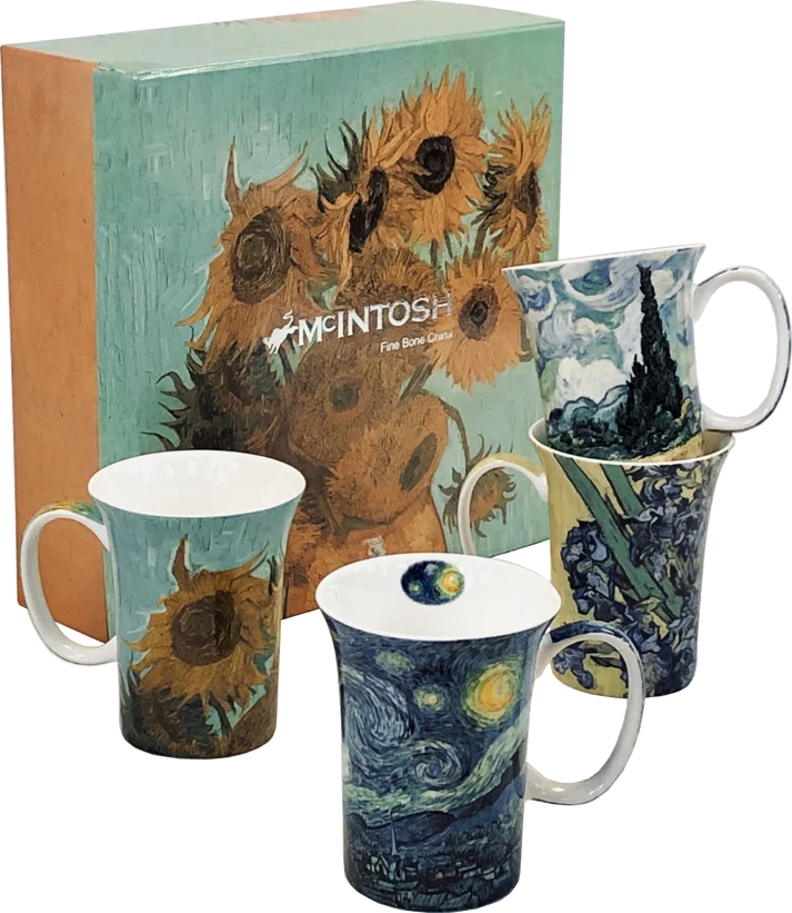 McIntosh 4 Mug Set - Van Gogh