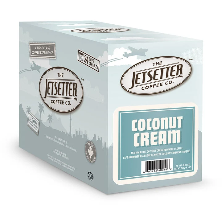 Jetsetter Coconut Cream 24 CT