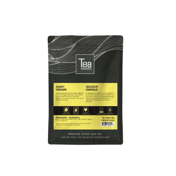 Tea Squared Loose Leaf Tea - Herbal - Sweet Dream 80g