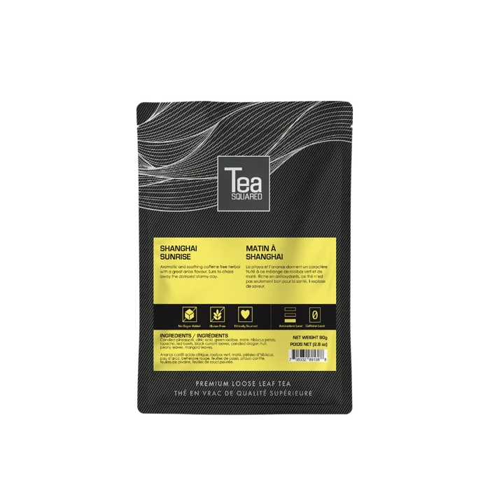 Tea Squared Loose Leaf Tea - Herbal - Shanghai Sunrise 80g