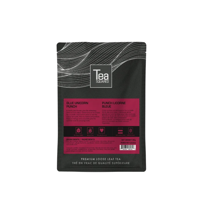 Tea Squared Loose Leaf Tea - Fruity - Blue Unicorn Punch 80g