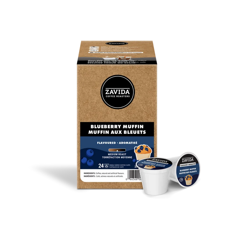 Zavida Blueberry Muffin 24 CT