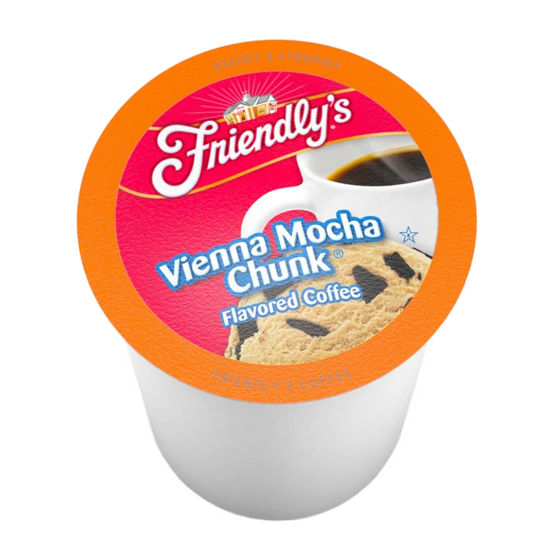 Friendly's Vienna Mocha Chunk 40 CT